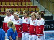Heinz Gnthardt, Timea Bacsinszky, Belinda Bencic, Viktorija Golubic, Xenia Knoll