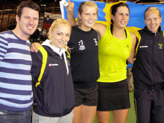Anna Brazhnikova, Ellen Allgurin, Sofia Arvidsson, Johanna Larsson