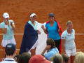 Alize Cornet, Julie Coin, Aravane Rezai, Pauline Parmentier