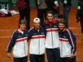 Ryan Harrison, Mike Bryan, John Isner, Mardy Fish