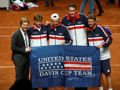 Jim Courier, Ryan Harrison, Mike Bryan, John Isner, Mardy Fish
