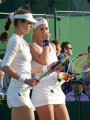 Galina Voskoboeva, Kristina Mladenovic
