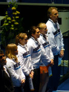 Hilda Melander, Rebecca Peterson, Sofia Arvidsson, Johanna Larsson, Lars-Anders Wahlgren