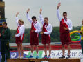 Vicky Holland, Jonathan Brownlee, Jodie Stimpson, Alistair Brownlee