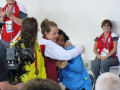 Brittany Elmslie, Francesca Halsall, Arianna Vanderpool Wallace