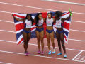 Asha Philip, Ashleigh Nelson, Jodie Williams, Desiree Henry