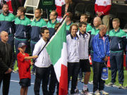 Fabio Fognini, Andreas Seppi, Paolo Lorenzi, Simone Bolelli, Corrado Barazzutti