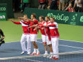 Marco Chiudinelli, Roger Federer, Severin Lthi, Michael Lammer, Stanislas Wawrinka