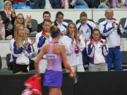 Anna Karolina Schmiedlova, Daniela Hantuchova, Janette Husarova, Magdalena Rybarikova, Kristina Schmiedlova, Jana Cepelova