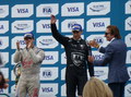 Sam Bird, Loic Duval, Emerson Fittipaldi
