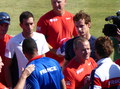 James Ward, Andy Murray, Jo-Wilfried Tsonga, Lionel Roux