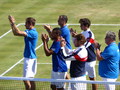 Nicolas Mahut, Jo-Wilfried Tsonga, Lionel Roux, Pierre-Hugues Herbert