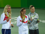 Petra Kvitova, Monica Puig, Angelique Kerber
