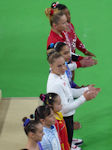 Shallon Olsen, Oksana Chusovitina, Yan Wang, Giulia Steingruber, Dipa Karmakar, Maria Paseka, Simone Biles