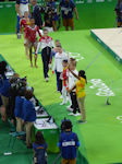 Jessica Brizeida Lopez Arocha, Gabrielle Douglas, Aliya Mustafina, Madison Kocian, Sophie Scheder, Chunsong Shang, Daria Spiridonova, Elisabeth Seitz