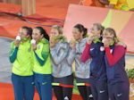 Agatha, Barbara, Laura Ludwig, Kira Walkenhorst, Kerri Walsh Jennings, April Ross