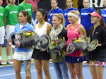 Monica Niculescu, Su-Wei Hsieh, Giulia Steingruber, Timea Bacsinszky, Martina Hingis