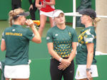 Ilze Hattingh, Chanelle Simmonds, Madrie Le Roux