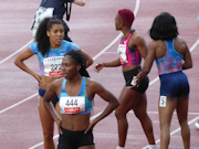 Mujinga Kambundji, Aaliyah Brown, Christania Williams, Barbara Pierre