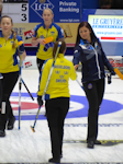 Agnes Knochenhauer, Sofia Mabergs, Anna Hasselborg, Eve Muirhead