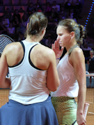 Lidziya Marozava, Veronika Kudermetova