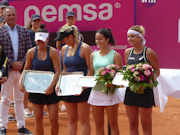 Desirae Krawczyk, Alexa Guarachi, Lara Arruabarrena, Timea Bacsinszky