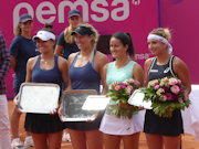 Desirae Krawczyk, Alexa Guarachi, Lara Arruabarrena, Timea Bacsinszky
