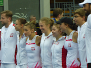 Magda Linette, Alicja Rosolska, Magdalena Frech, Maja Chwalinska, Iga Swiatek