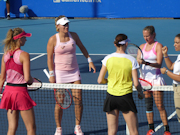 Cornelia Lister, Timea Babos, Renata Voracova, Reka-Luca Jani