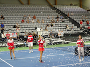 Belinda Bencic, Severin Lthi, Stefanie Vgele, Martina Hingis