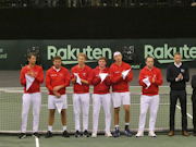 Alexander Ritschard, Stan Wawrinka, Leandro Riedi, Dominic Stricker, Marc-Andrea Hsler, Severin Lthi