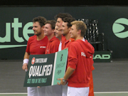 Stan Wawrinka, Dominic Stricker, Severin Lthi, Marc-Andrea Hsler, Alexander Ritschard, Leandro Riedi